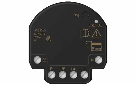 JUNG BTJ1B2U Jalousieaktor JUNG HOME 1-fach