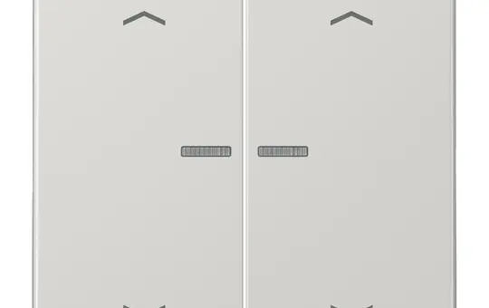 JUNG BTLS17102PLG beschr. Tastsensor JUNG HOME Serie LS 2-fach, Pfeile | lichtgrau