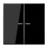 JUNG BTLS17102SW Tastsensor JUNG HOME Serie LS 2-fach | schwarz