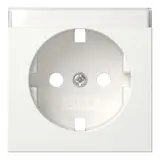 GIRA Abdeckung f. beschr. SCHUKO-Steckdose System 55 