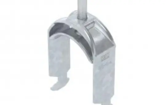 OBO BETTERMANN 1186049 Bügelschelle H-Fuß FT 1-fach, Metalldruckwanne | 46-52 mm