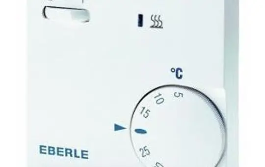 EBERLE 111110451100 RTR für Warmwasser-Fußbodenheiung 1 Öffner, mit Netzschalter | weiß