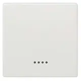 SIEMENS 5TG7140 Kontrollwippe Delta style 1-fach, großes Fenster | titanweiß