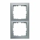 BERKER 10129939 Abdeckrahmen S.1 2-fach | alu matt lackiert