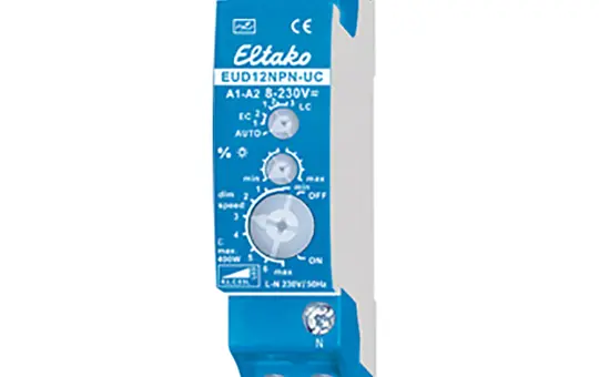 ELTAKO EUD12NPN-UC Dimmschalter REG RLC, LED, 400 W, 230 V