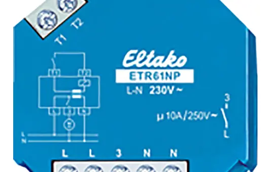 ELTAKO ETR61NP-230V Trennrelais 1S, 10 A