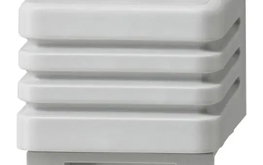 GIRA 001130 Adapter mit Kabeleinführung IP44 1-fach | grau