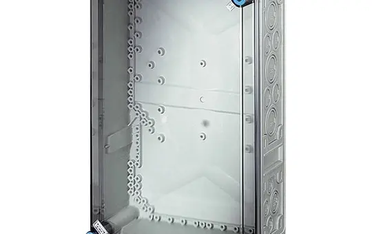 HENSEL Mi0300 Leergehäuse Mi 450x300 mm | grau/transparent | 170 mm