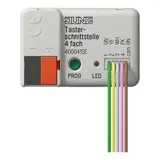 JUNG 40004 1S E KNX-Tasterschnittstelle 4-fach, secure