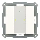 MDT RF-TA55A2.01 KNX-RF-Tastsensor 2-fach | reinweiß glänzend