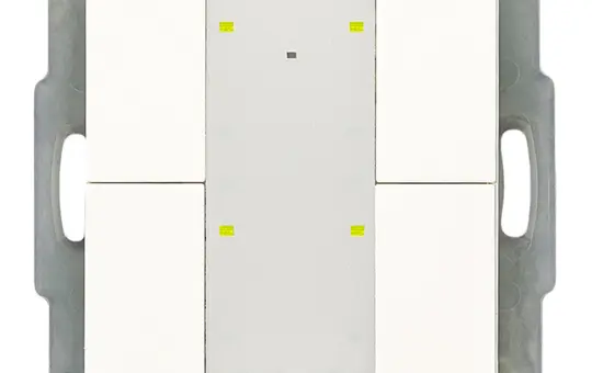 MDT RF-TA55A4.01 KNX-RF-Tastsensor 4-fach | reinweiß glänzend