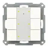 MDT RF-TA55A6.01 KNX-RF-Tastsensor 6-fach | reinweiß glänzend