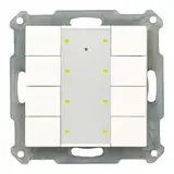 MDT RF-TA55A8.01 KNX-RF-Tastsensor 8-fach | reinweiß glänzend