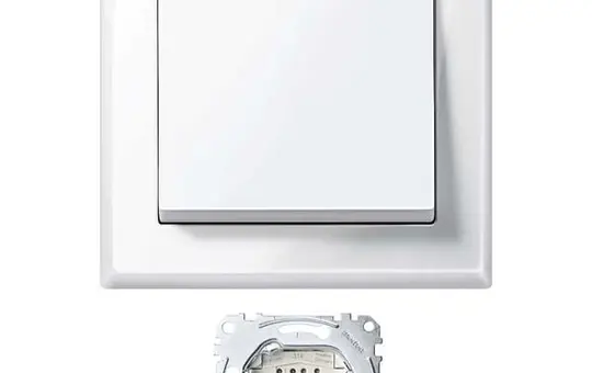 MERTEN MEG3341-1419 Jumbo-Schalter System M Wechselschalter | polarweiß glänzend