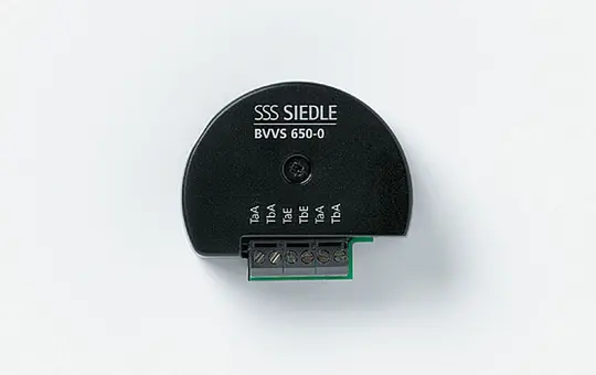 SIEDLE BVVU 650-0 Bus-Video-Verteiler Unterputz, unsymmetrisch