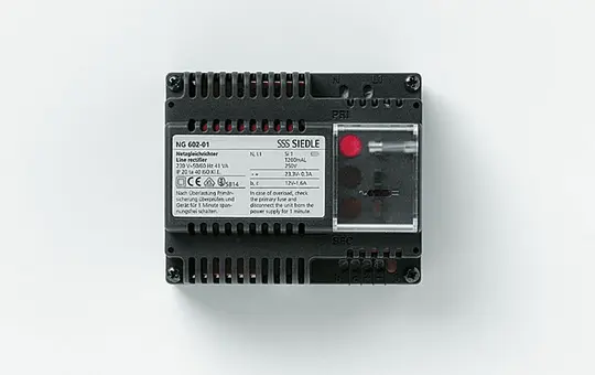 SIEDLE NG 602-01 Netzgleichrichter REG 1+n, inkl. LEDs