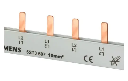SIEMENS 5ST3608 Phasenschiene 2-polig 12 TE | 10 mm²