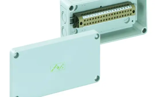 SPELSBERG RKK 4/22-22x4² Reihenklemmgehäuse Kompakt | 22x4 mm²