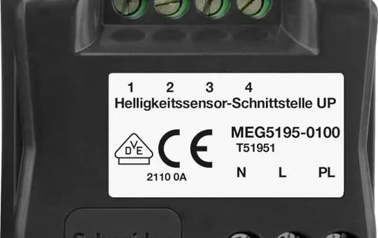 MERTEN MEG5195-0100 Helligkeitssensor-Schnittstelle UP Schraubklemmen