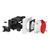 OBO BETTERMANN 6119483 Steckdoseneinheit CEE 1fach 16 A | graphitschwarz matt