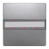 SIEMENS 5WG1285-2DB43 KNX-Tastsensor delta style 1-fach | platinmetallic