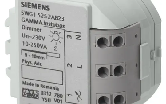 SIEMENS 5WG15252AB23 KNX-Universaldimmaktor UP 1-fach