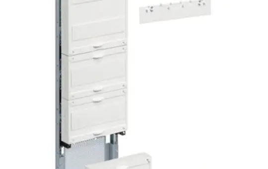 HAGER ZU37VT3APZ2 Verteilerfeld universZ RFZ-Feld 3-reihig mit APZ-Raum unten | 1050 mm