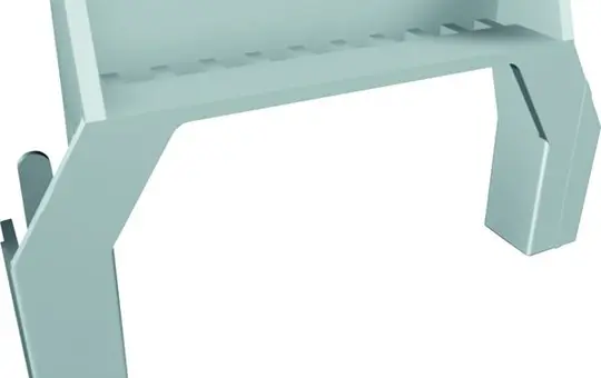 HAGER GZ104S Klemmenträger für Miniverteiler gamma 4 PLE