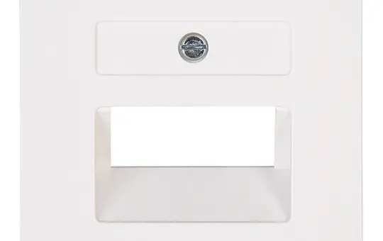 KOPP 371729003 Telefonabdeckung HK07 1/2-fach | reinweiß