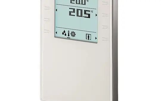 SIEMENS S55624-H105 KNX-Raumtemperaturregler mit Display | weiß
