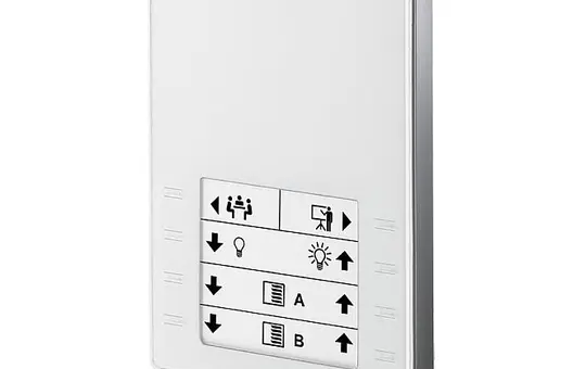 SIEMENS S55624-H107 KNX-Raumtemperaturregler mit Touchkeys | weiß