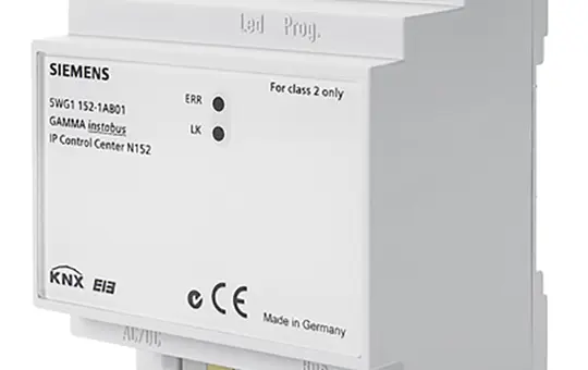 SIEMENS 5WG1152-1AB01 KNX-Visualisierungsserver IP Control Center N152