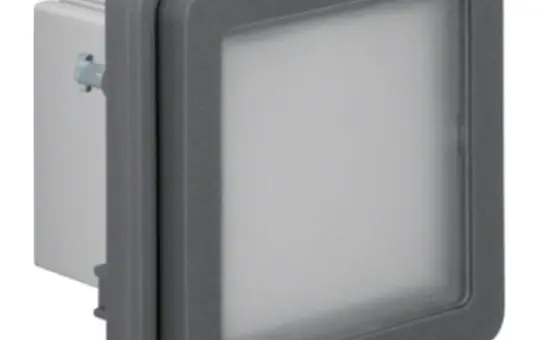 BERKER 51733515 AP/UP-Lichtsignal-Einsatz W.1 rot-grüne Beleuchtung | grau/lichtgrau matt