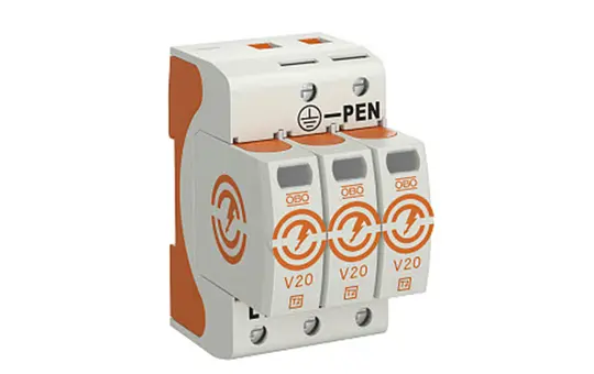 OBO BETTERMANN 5095163 Überspannungsableiter V20, 3-polig, 280 V