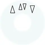 JUNG SKS1234.10WW Skalenscheibe für Jalousie-Drehschalter mit Pfeilsymbolen | alpinweiß