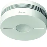 HAGER TG551A Funk-Dualwarnmelder Komfort Q, IR- Alarmstopp Einzelgerät