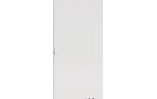 HAGER VA60W Tür für Volta Multimedia Aufputz 5-reihig, Kunststofftür, geschlitzt