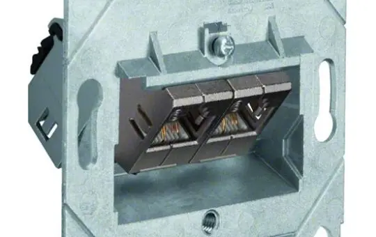 HAGER G3175 Datenanschluss Patch-Modul 2-fach Cat.6
