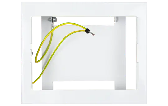 ELSNER 60157 Aufputzgehäuse für Touchpanel WS1 Style / KNX Touch One Style | weiß