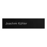 GIRA 5549925 Ruftaste beschreibbar System 106 schwarz matt