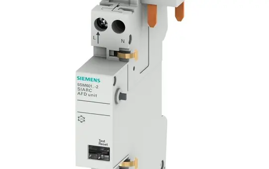 SIEMENS 5SM6011-2 Brandschutzschalter Block für LS-Schalter