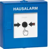 HAGER RFM200D BEKA Funk-Druckknopfmelder Hausalarm | blau
