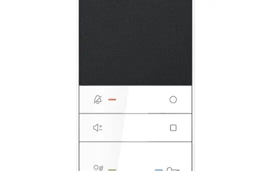 TCS ISW5410-0145 IP-Audio-Innenstation TASTA mit Stoffbezug | weiß