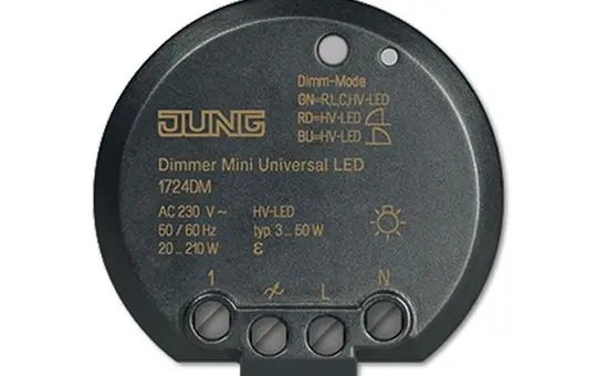JUNG 1724 DM Universaldimmer UP Mini