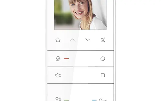 TCS IVW5411-0145 IP-Video-Innenstation TASTA Plus | weiß | 3,5 Zoll