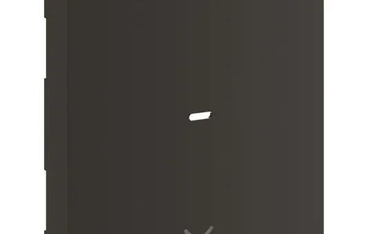 HAGER GW1AC9011 Wippe für Tastsensormodul 55 1-fach mit Pfeilsymbolen | graphitschwarz