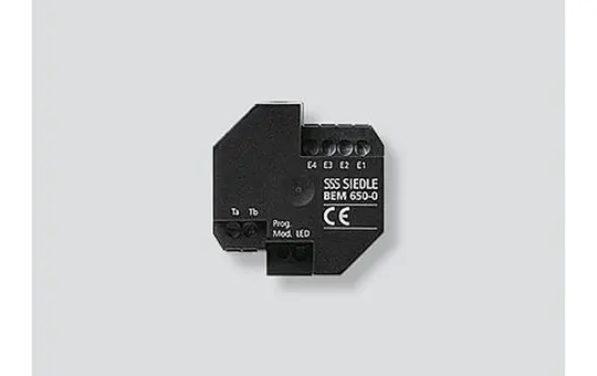 SIEDLE BEM 650-02 Bus-Eingangs-Modul Einbau in 70er-Dose