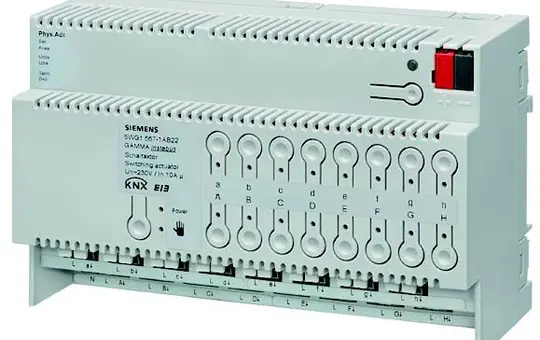 SIEMENS 5WG1567-1AB22 KNX-Schaltaktor 16-fach, 10 A