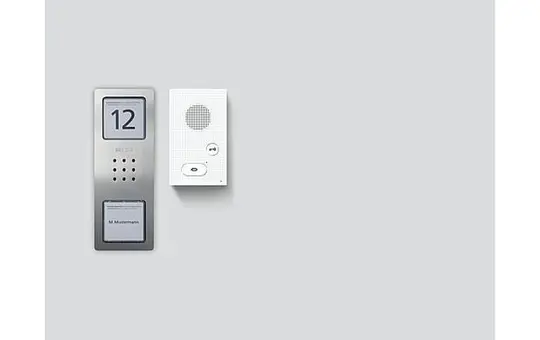 SIEDLE SET CAB 850-1 E/W Türsprechanlagen-Set Basic Audio inkl. 1 Audio-Innenstation