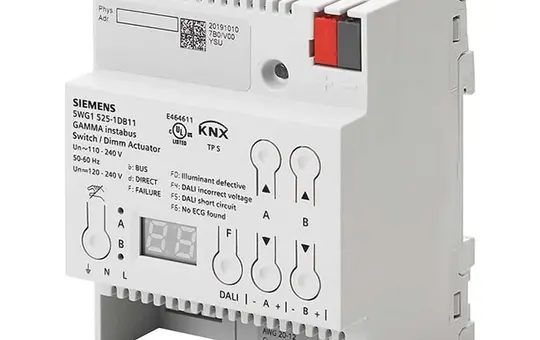 SIEMENS 5WG1525-1DB11 KNX-DALI-Gateway 2-fach